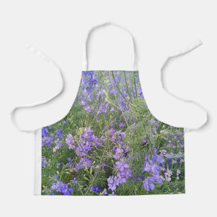 Purple apron