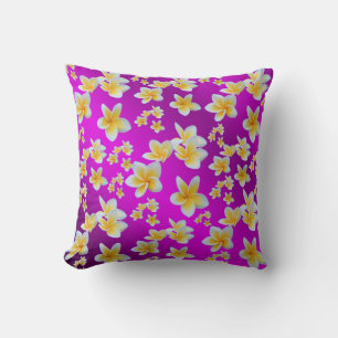 purple,asian, yellow, white, bloom, bright, gold, throw pillow