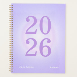 Purple Aura Big Year Planner