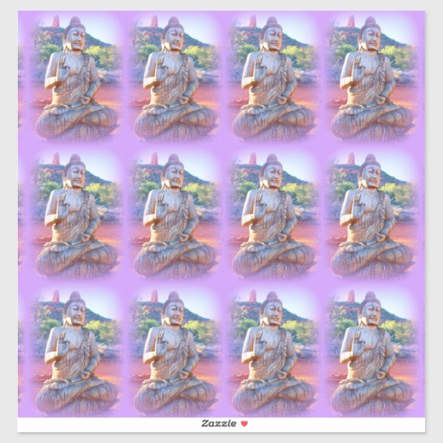 purple aura buddhas (Sheet)