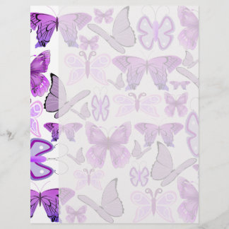 Purple Awareness Butterflies