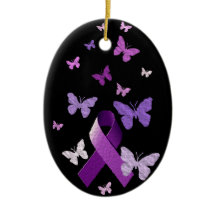 Purple Awareness Ribbon