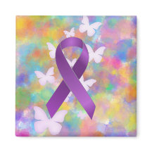Purple Awareness Ribbon