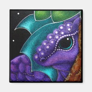 PURPLE BABY DRAGON Magnet