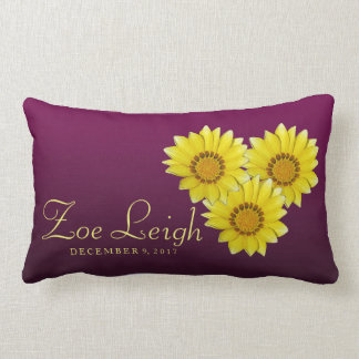 Purple Baby Flower Pillow
