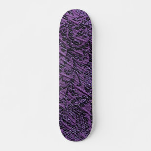 Purple Background Skateboard