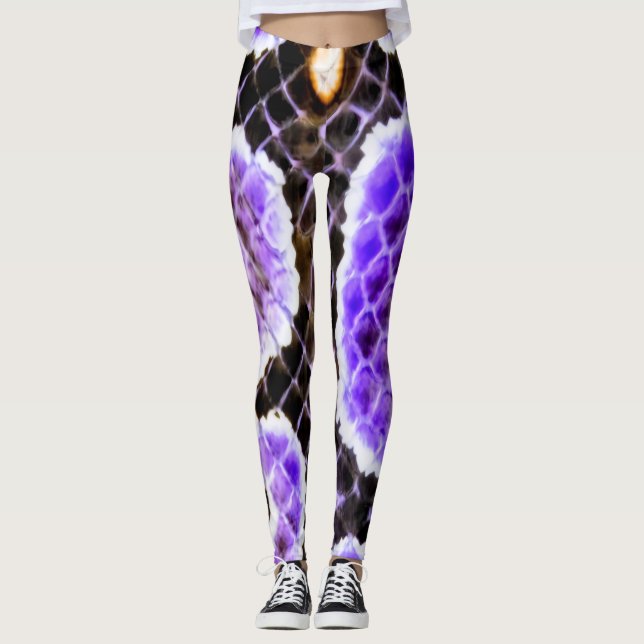 Purple Ball Python Leggings – Exotic Reptiles (Devant)