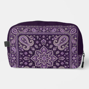 Purple Bandana Paisley Go-To Bag Travel Organizer