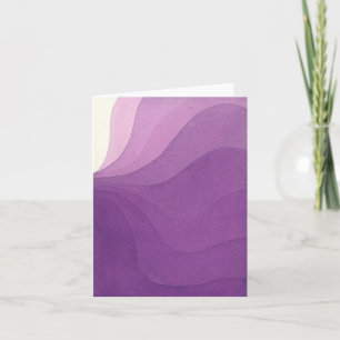 Purple Bands Card