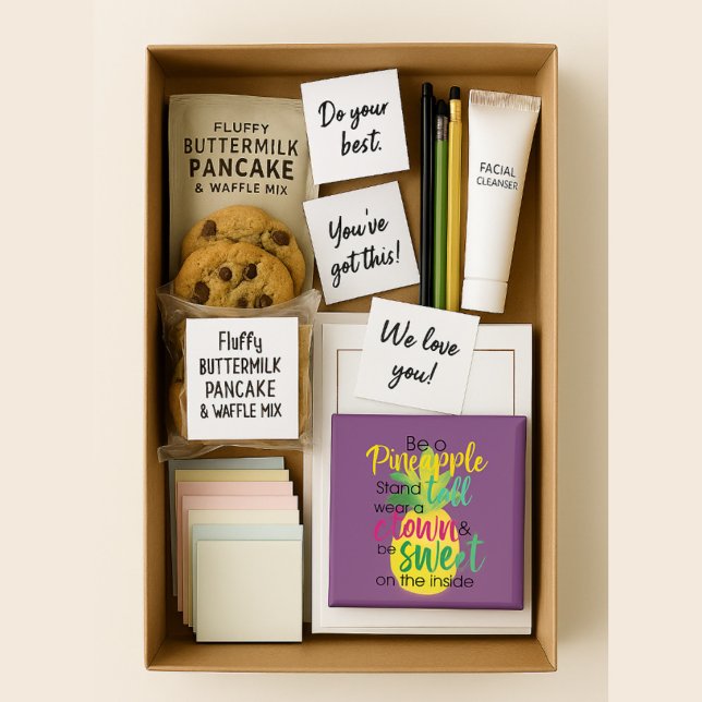 Purple Be a Pineapple Quote Magnet (Creator Uploaded)