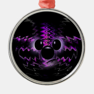 Purple Bear Ornament