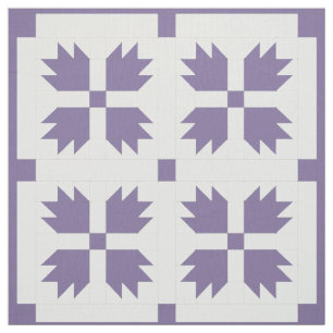 Purple Bear Paw Fabric