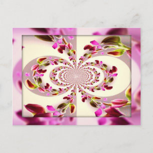 Purple beauty postcard