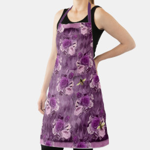 Purple Bee Series Design 17 Apron
