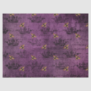Purple Bee Series Design 9 Tissue Paper
