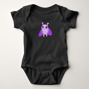 Purple Beetle Baby Top