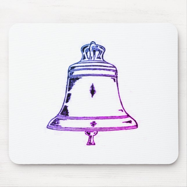 Purple Bell Mouse Mat (Front)