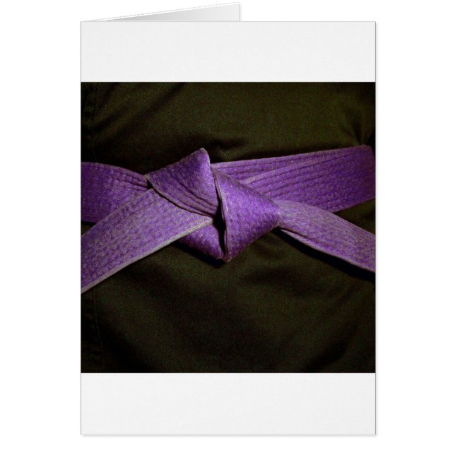 Purple Belt (Front)