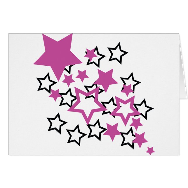 purple black stars (Front Horizontal)