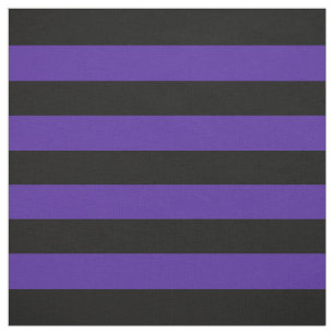Purple/Black Stripes Fabric
