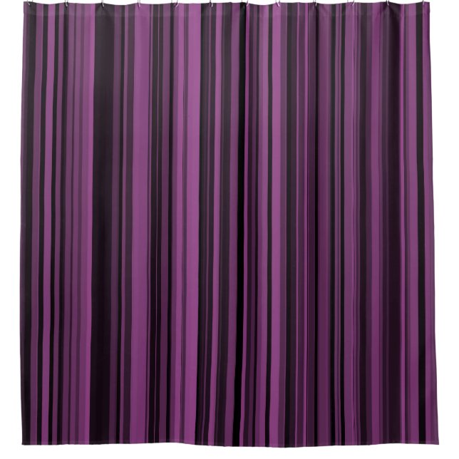 Purple Black Stripes Pattern (Front)