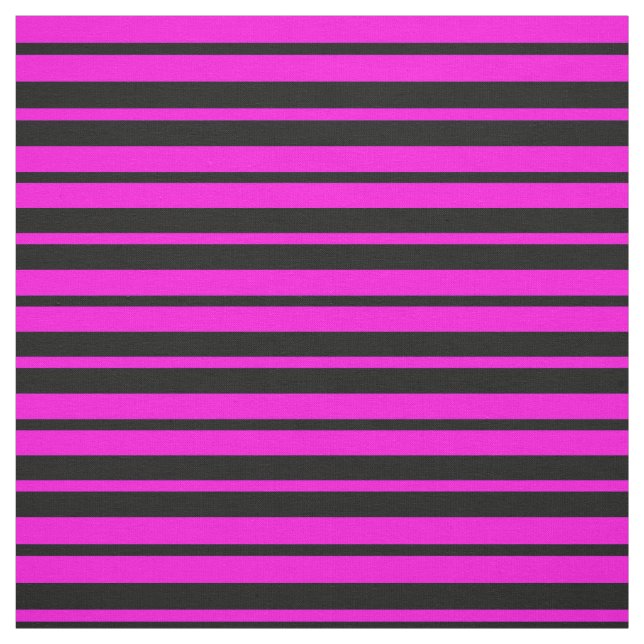 Purple Black Stripes Pattern Design Fabric (Swatch)