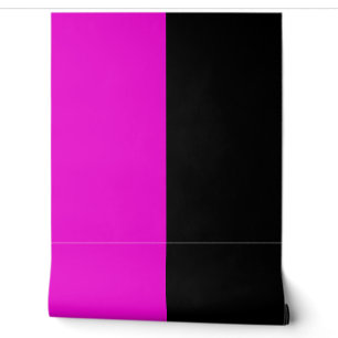 Purple Black Vertical Big Stripes Pattern  Wallpaper