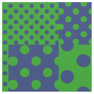 Purple Black White Checkered Pattern Design  Fabric