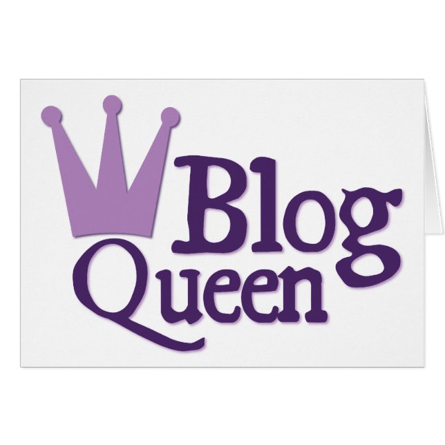 Purple Blogging Design (Front Horizontal)