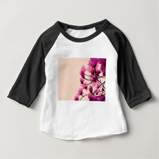Purple Blossoms Baby T-Shirt