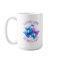 Purple Blue Bright Modern Flying Butterflies 