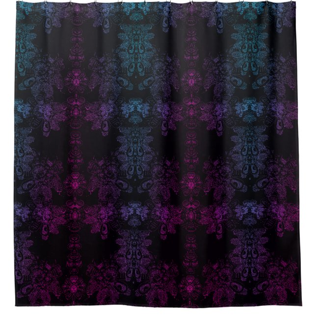 Purple Blue Gradient Baroque "Wild Things" (Front)