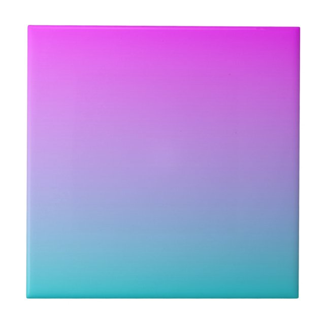 Purple Blue Gradient Tile (Front)