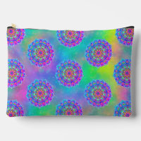 Purple Blue Mandala Pattern Boho