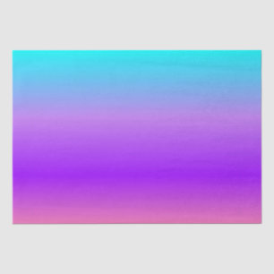 Purple Blue Ombre   Tissue Paper