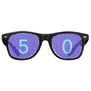 Purple Blue Party Sunglasses