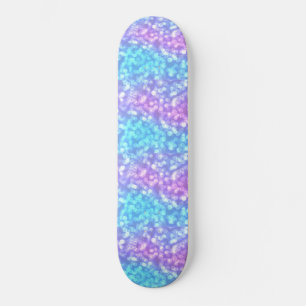 Purple & Blue Speckled Skateboard