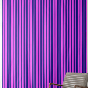 Purple Blue Stylish Stripes Pattern Design Fabric