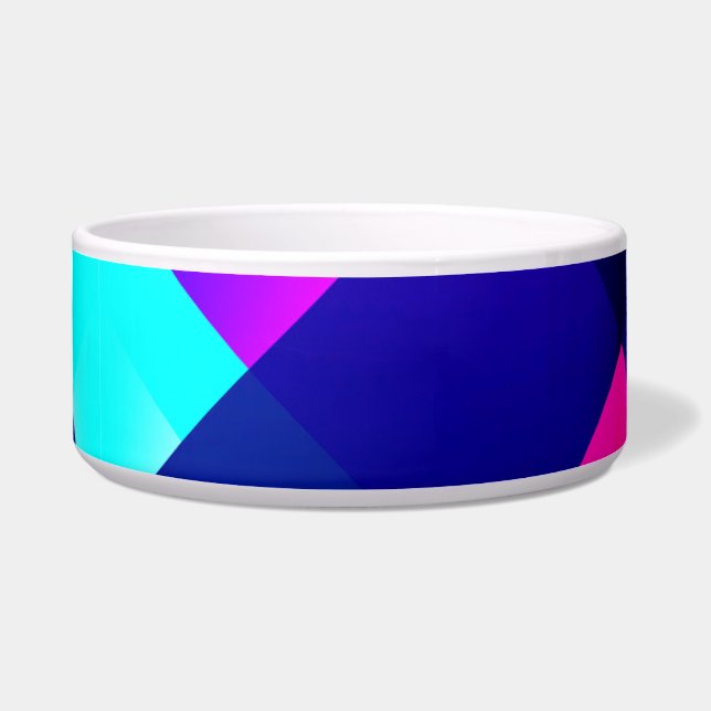 Purple, Blue & Teal Geometric, DIY Image (Front)