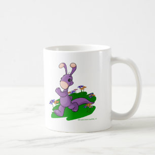 Purple Blumaroo marching through Roo Island Coffee Mug