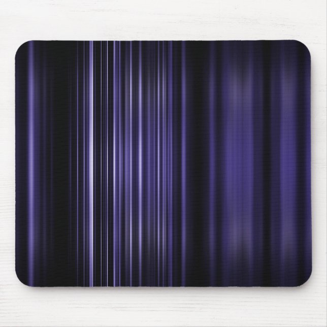 Purple blurred stripes pattern mouse pad (Front)