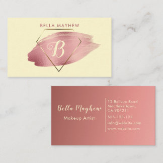 Purple Blush Chic Business Card