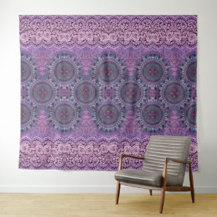 Purple Boho Style Tapestry