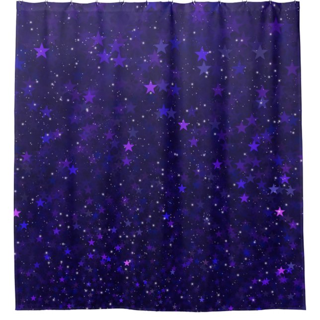 Purple Bokeh Stars (Front)