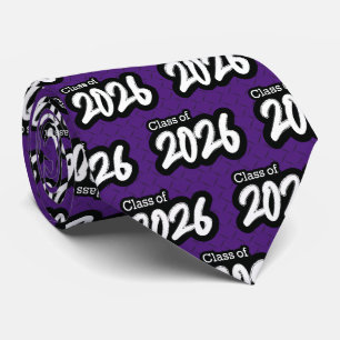 Purple Bold Brush Classe de Cravate 2026