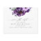 Purple Botanical Boho Save the Date