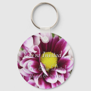 Purple Bouquet Keychain