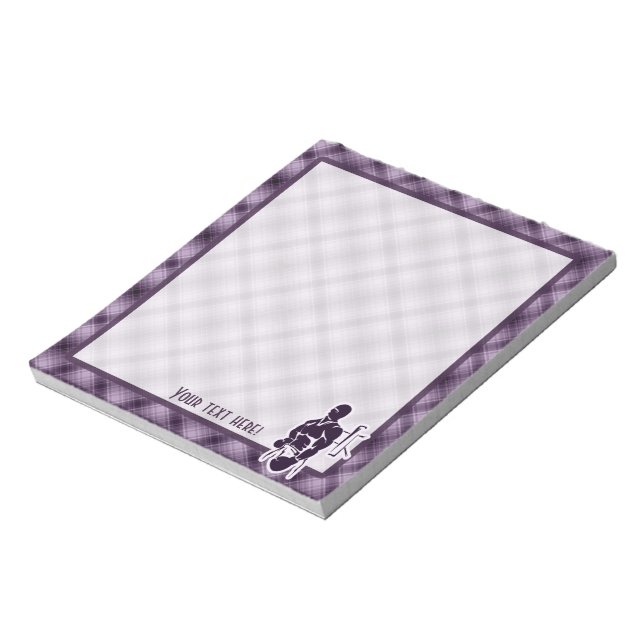 Purple Boxing Notepad (Rotated)