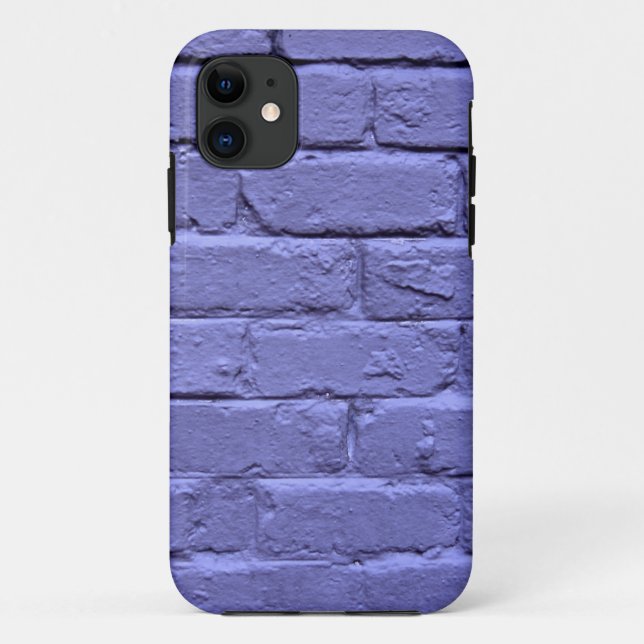 Purple Brick Wall Case-Mate iPhone Case (Back)