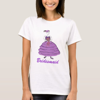 Purple Bridesmaid T-Shirt